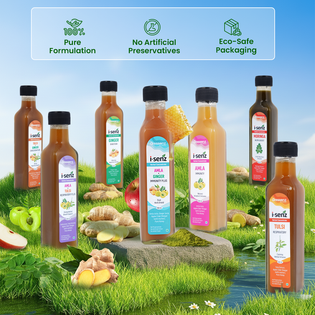 Amla, ginger, tulsi, ACV, and honey work together to support gut health, immunity, and overall balance.
