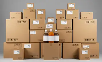 Professional health drink packaging designs with custom labels & branding elements for private labels