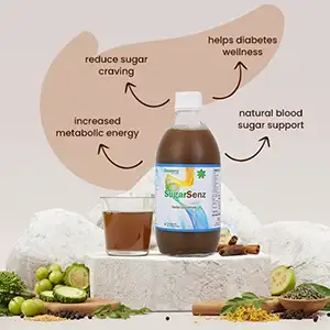 SugarSenz herbal drink for supporting healthy glucose absorption & metabolic wellness in Tamil Nadu