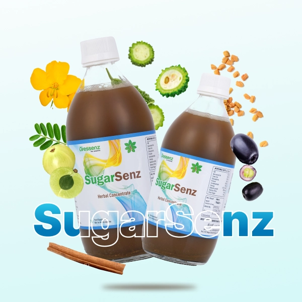 SugarSenz herbal drink for supporting sugar metabolism and maintaining energy levels, Tamil Nadu